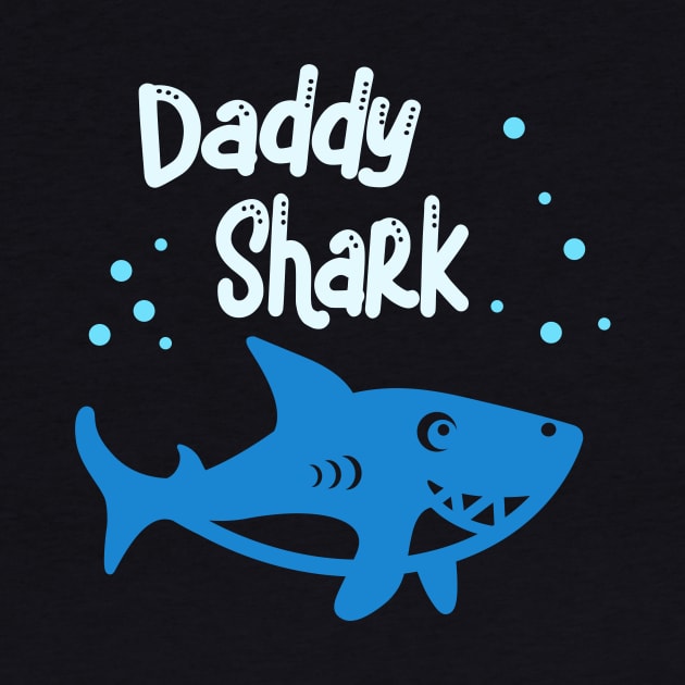 Daddy Shark Family Matching Dad Funny Sharks by Foxxy Merch